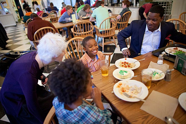 “My dining room table was my first and primary classroom," said Jonathan L. Walton, the new Pusey Minister in the Memorial Church effective July 1. "I saw the ministry as an opportunity to think out loud about the most pressing human questions without losing sight of human needs.” 