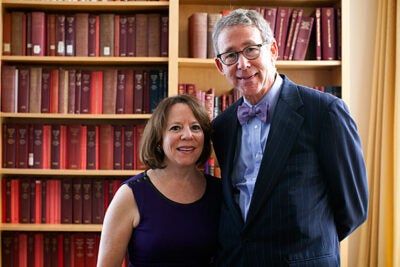 Harvard Alumni Association President Ellen Gordon Reeves, A.B. ’83, Ed.M. ’86, is leaving the association in good hands as she prepares to pass the baton to Carl Muller, A.B. ’73, J.D. ’76, M.B.A. ’76, a two-time Harvard parent. Muller, a lawyer in Greenville, S.C., wants to encourage alumni to explore their Harvard “past, present, and future” during his tenure, a goal that seems especially apropos on the heels of Harvard’s 375th birthday. 