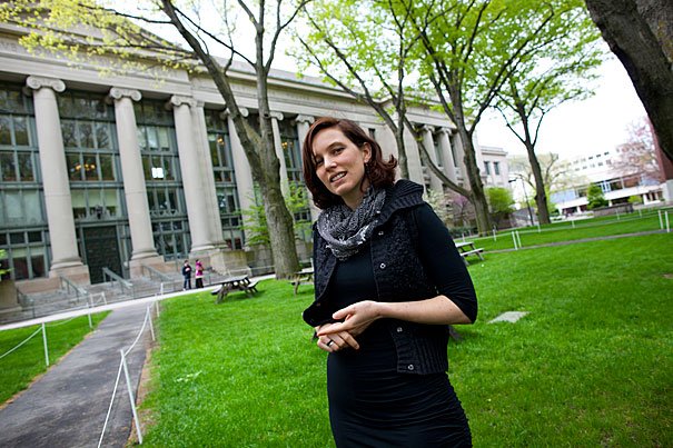While in college, Clara Long spent a spring semester in Belém, Brazil. “That totally changed the trajectory of my life,” she said, and turned a passion for tending the environment into “something that was much more about people.” Now graduating from Harvard Law School, Long is interested in human rights, and views her education at Harvard as a way of acquiring “tools for dealing with injustice.”
