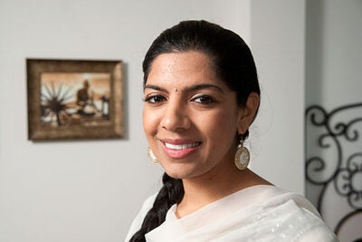 Harvard Divinity School student Sonya Soni's views on faith broadened while at the University. “Now, I wonder how I could separate spirituality from social justice,” she said. Soni is deferring med school, but taking her lessons with her everywhere: from the Indian orphanage her great-grandmother founded, to spending a year as a health policy adviser to Newark, N.J., Mayor Cory Booker. 