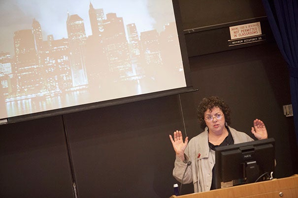 “A lot of the most important public health aspects of 9/11 were completely buried and overlooked, and continue to be even today,” writer and journalist Laurie Garrett told the crowd in a talk at the Harvard School of Public Health.