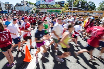 Approximately 400 Harvard runners joined a total of 1,500 participants in the ninth annual Brian Honan 5K Run/Walk.