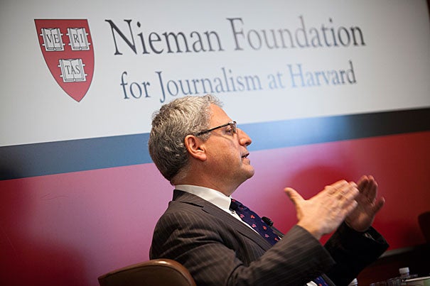 “You can’t stop technology. People will demand programming when and where they want it. To not be in the digital space means you’ll be replaced. And you’ll never come back,” Gary E. Knell, who took over as CEO of NPR in 2011, told his Nieman Foundation audience.
