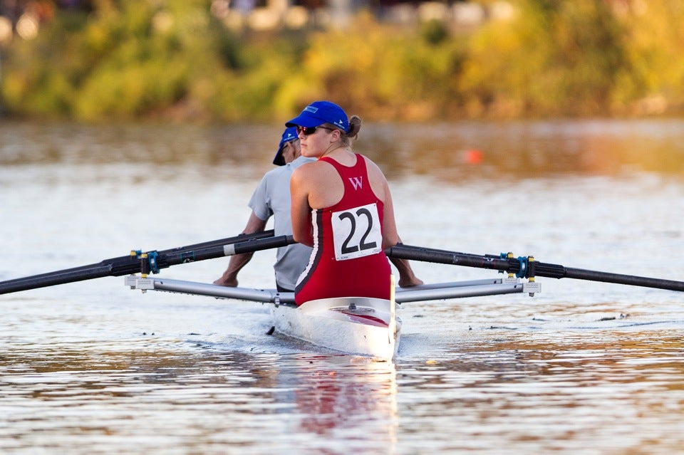 After the race, they row back to the Newell Boat House. The pair placed 21st overall.