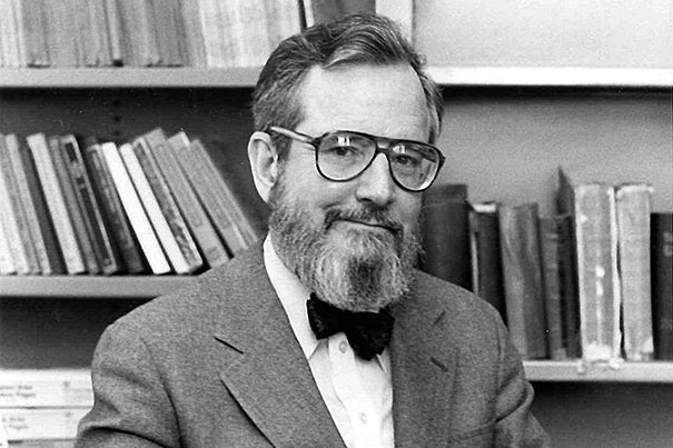 “My students have given me the greatest pleasure,” said Bible scholar Frank Moore Cross, who retired from Harvard in 1992. “I have always had the view that the first task of a scholar is to pass knowledge and understanding of method and the tools of his field from one generation to the next.”