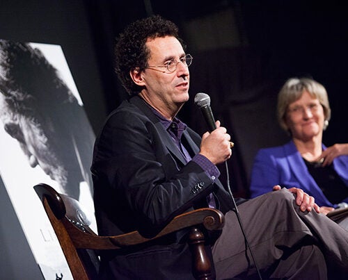 In his time, Abraham Lincoln was adored and admired, considered an empathetic leader and first-rate listener. At the same time, those closest to him also found him cold, removed, and manipulative, said screenwriter Tony Kushner, who sat down with President Drew Faust to dissect Lincoln’s legacy following a Harvard-sponsored screening of Kushner's new biopic of the legendary leader.