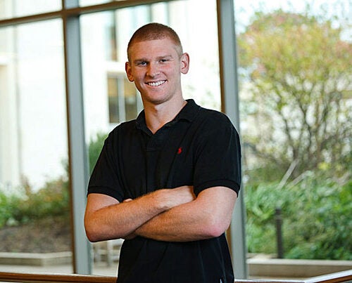 Harvard Law School student Jesse Reising was medically disqualified from the Marines (he’d attended Officer Candidates School during college), but decided to serve those who serve in the military.