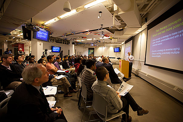 About 140 students packed Harvard’s i-lab in Allston Tuesday night for the kickoff of the Deans’ Health and Life Sciences Challenge, a $75,000 contest whose aim is to promote new ideas and innovative thinking in key health-related areas.