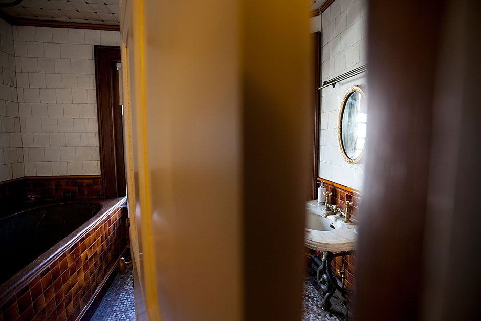 “Down the hall was the ancient dignified bathroom,” wrote Carolyn Gold Heilbrun whose nom de plume was Amanda Cross. In her 1981 mystery novel, “Death in a Tenured Position,” this room figures prominently. 