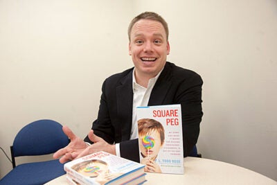 Former dropout and wild child L. Todd Rose, an unconventional learner, is blazing new trails at the Harvard Graduate School of Education and has written a book about his journey, called “Square Peg.”