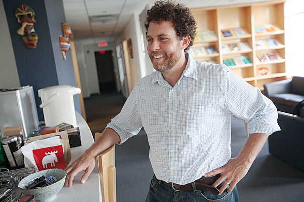 “Teaching is something that I really love,” said Joshua Greene, who, along with Selim Berker, is a recipient of the Roslyn Abramson Award. “As a researcher, you focus on the frontiers and the edges, but the undergrads that you teach are coming into this all new.”