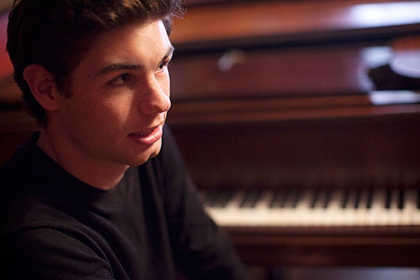 “Any music at all made me very interested, very excited, and I just had to know more about it,” said Drew Petersen, a classically trained, professional pianist who will graduate this month from Harvard Extension School and from a two-year diploma program at Juilliard.