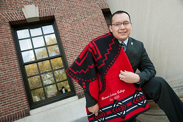  “Harvard’s broadened my worldview and made me more appreciative of culture in general, it’s reaffirmed and strengthened my personal commitment and views both to my Native American and Hispanic side …  and it’s just made me more worldly, in academia and with people," said Cesar Alvarez '13.