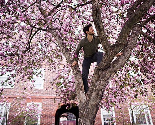 Josh Wortzel '13, a human developmental and regenerative biology concentrator, hopes to combine his passions, bringing new technology to the world, but also bringing theater and song, and maybe even a garden or two, to the hospitals where he will work.