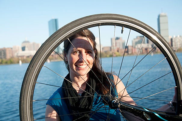 For the past two years at the Graduate School of Design, Alice Anne Brown studied urban planning — especially how bicycles can make cities more livable, lovable, and viable. “There is no better way to really see a place,” she said of biking.