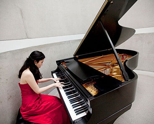 In a study by Harvard graduate Chia-Jung Tsay (above), nearly all participants — including highly trained musicians — were better able to identify the winners of classical music competitions by watching silent video clips than by listening to audio recordings. "In this case," says Tsay, "it suggests that the visual trumps the audio, even in a setting where audio information should matter much more.” 
