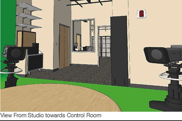 The new Rita E. and Gustave M. Hauser Digital Teaching & Learning Studio will be equipped with green screens and 4K capabilities (the highest of high-definition video), and will be designed to accommodate on-camera lectures, learning modules, and classroom demonstrations in a professional studio environment. 