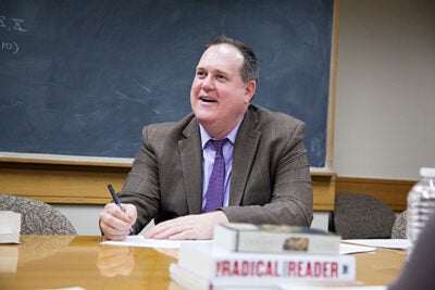 "If you make the humanities available to everyone, everyone has something to say, everyone has something to give, everyone has something to learn," said Harvard lecturer Tim McCarthy of the Clemente Course in the Humanities, a free, nationwide course available to individuals experiencing adverse conditions or economic hardship. McCarthy holds the course's first endowed chair.