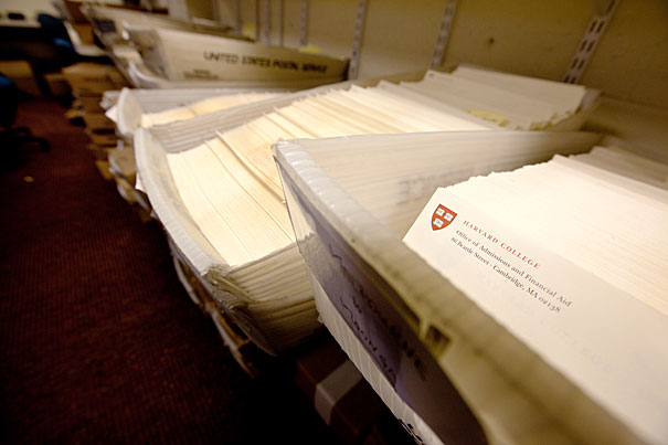 Notifications letters were sent today to 2,023 of the more than 34,000 students who had applied to Harvard College. Among those accepted were record numbers of African-American and Latino students. “The Class of 2018 reflects the excellence achieved by the students of an increasingly diverse America,” said William R. Fitzsimmons, dean of admissions and financial aid. 