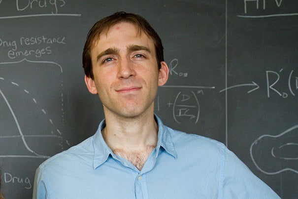 Daniel Rosenbloom, a postdoctoral researcher in Harvard’s Program for Evolutionary Dynamics, and colleagues provide the first evidence that the rock-paper-scissors dynamic can lead to higher mutation rates as organisms search for the next “winning” strategy.