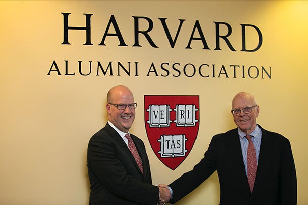 Philip W. Lovejoy (left) will succeed Jack Reardon as HAA executive director on July 1.