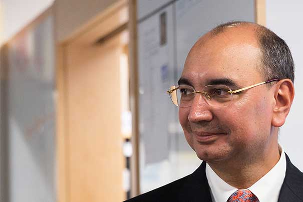 “We hope this contribution to science will benefit humanity greatly,” said Ali Ülker (pictured) of the Sabri Ülker Center for Nutrient, Genetic, and Metabolic Research, which was made possible by a $24 million gift from the Ülker family to the Harvard T.H. Chan School of Public Health.