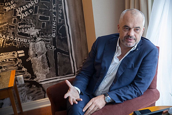 “We have … the youngest government in the history of Albania,”  said Prime Minister Edi Rama. “My choice was to have ministers who have never been ministers. In politics, experience is what kills innovation and reform.” To assist its young government, Albania has turned to Harvard as part of a two-year project in its efforts to create some viable structure.