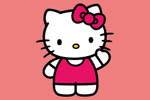 Say hello to the adorable Hello Kitty in Los Angeles