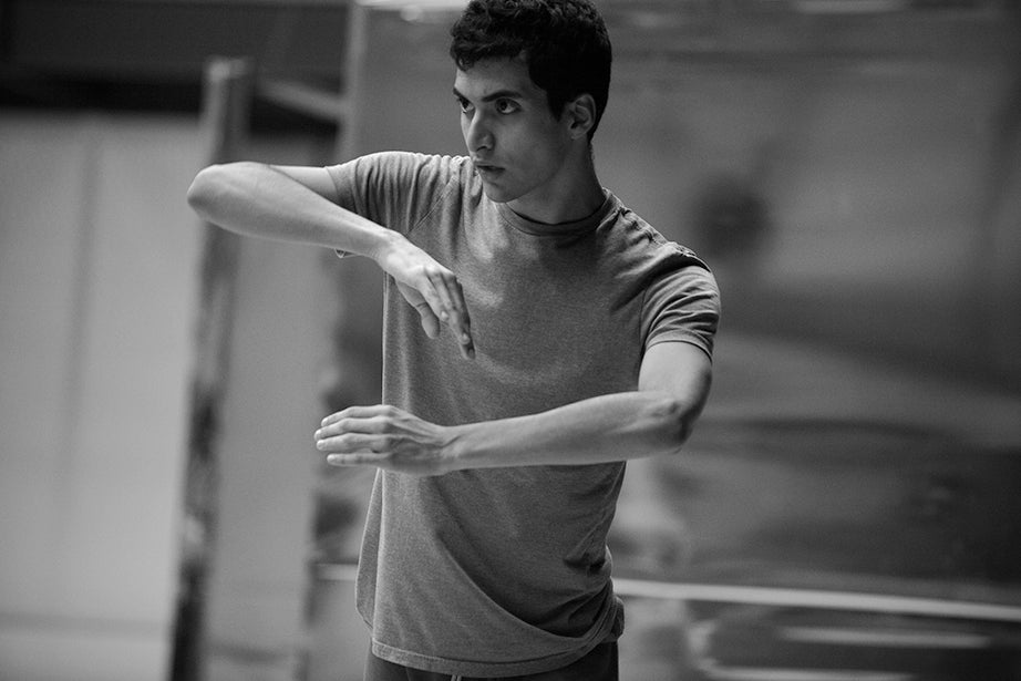 Aru Gonzalez '14, Ed.M. '15, said that taking part in the Dance Project has helped give him “more voice as a dancer and a person. I’ve been able to contribute more and to be more creative; to take more risks in dance.”