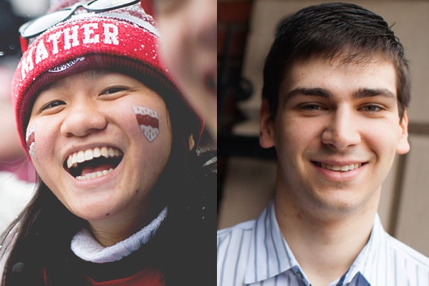 Rhodes Scholars Ruth Fong and Benjamin Sprung-Keyser both are driven by a desire to improve the world around them.