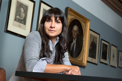 New political science research from Maya Sen (pictured) of the Ash Center at the Harvard Kennedy School and Stanford University's Adam Bonica quantifies the political makeup of the nation’s judiciary. “The higher or more politically important the court, the more conservative it is, especially when compared to the overall population of attorneys,” the paper concludes.
