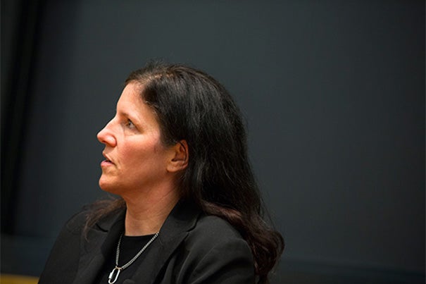 The Nieman Foundation presented the I.F. Stone Medal for Journalistic Independence to documentary filmmaker Laura Poitras, whose film "Citizenfour" has been nominated for an Oscar. 
