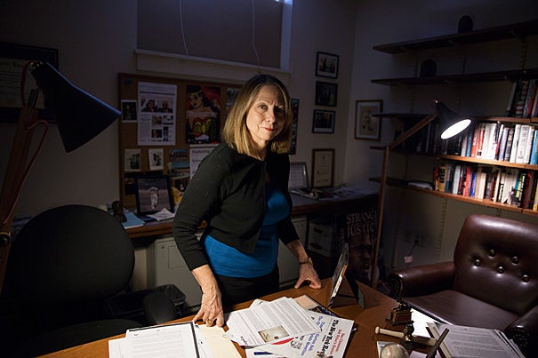 "I fell in love with journalism and the power of the press to change the world during that freshman year 1972-73," said Jill Abramson '76, former executive editor of The New York Times and a visiting lecturer in the Department of English.