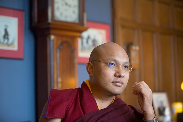 His Holiness the 17th Gyalwang Karmapa, who leads the 900-year-old Karma Kagyu school of Tibetan Buddhism, guiding millions of Buddhists around the world, came to Harvard this past week. 