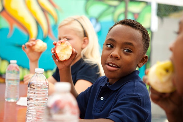 More than 15,000 U.S. schools employ techniques that place healthy options at the beginning of a buffet line. The impact? Students select more fruits and vegetables, according to a study from Harvard T.H. Chan School of Public Health.