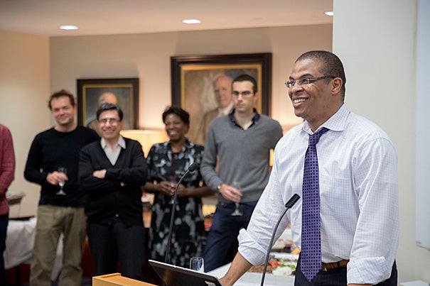 The Harvard Economics Department celebrates Roland Fryer, Henry Lee Professor of Economics, who was awarded the John Bates Clark Medal for his pioneering research on the economics of race and education.