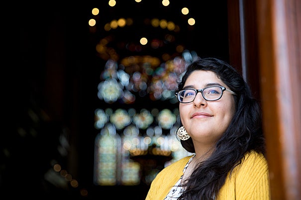 A self-described “nerd,” Veronica Gloria said that even at a young age she knew she wanted to be a bridge between minority and immigrant communities and the rest of society. “I thought, how can we understand each other, and how can we move together toward justice?”