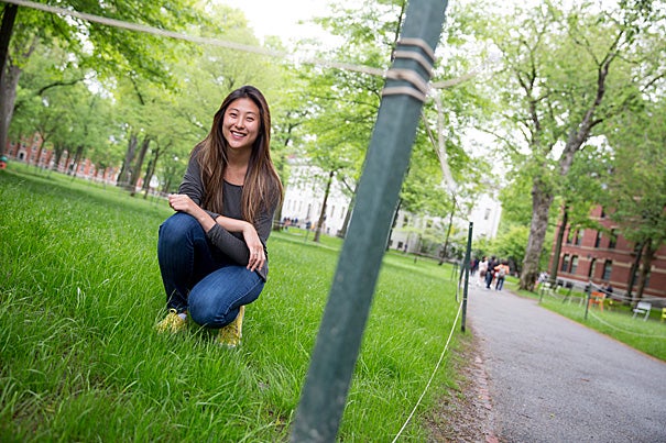 Graduating senior Samantha Noh '15 spent her undergraduate years looking for buried treasure in Harvard Yard: a sherd of a drinking vessel, a shard of a wine glass, or an embossed brass button — all remnants of Harvard's Indian College. 