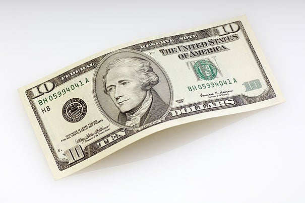 The U.S. Treasury is soliciting design suggestions from the public via thenew10.treasury.gov. The only requirements for a candidate are that she be deceased and someone “who was a champion for our inclusive democracy.” Some of the suggestions include Harriet Tubman, Eleanor Roosevelt, Harriet Beecher Stowe, Sally Ride, and Ella Fitzgerald.