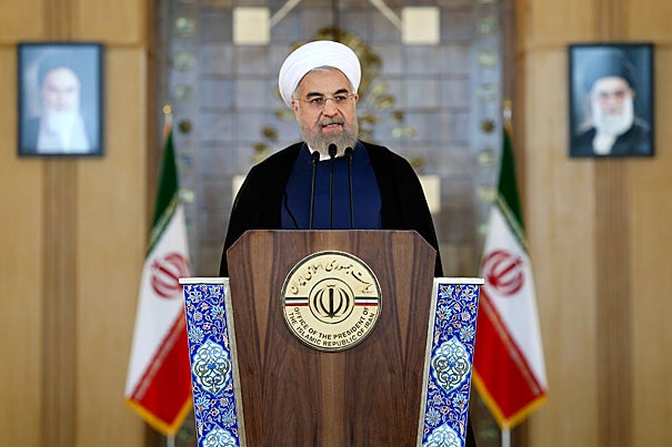 President Hassan Rouhani addressed Iranians in a televised speech after a nuclear agreement was announced today in Vienna. President Barack Obama called the deal the best available opportunity to prevent Iran from developing a nuclear weapon and possibly spurring a nuclear arms race in the Middle East. 