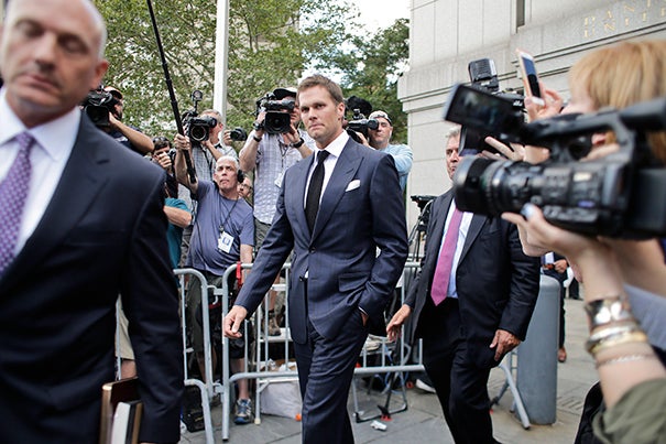 In the case known as “Deflategate,” a federal court judge is presiding over a bizarre dispute between the American sports world’s most profitable entity, the National Football League, and one of the most successful quarterbacks in its history, Tom Brady. 