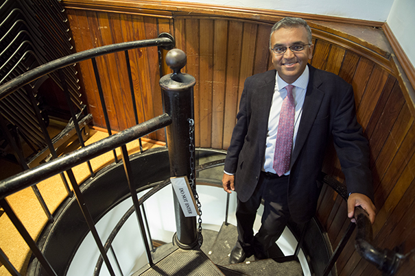 Ashish Jha, director of the Harvard Global Health Institute, believes Harvard itself may have arrived at a global health moment, one in which its talent, leadership, and student passion make a dramatic impact. 