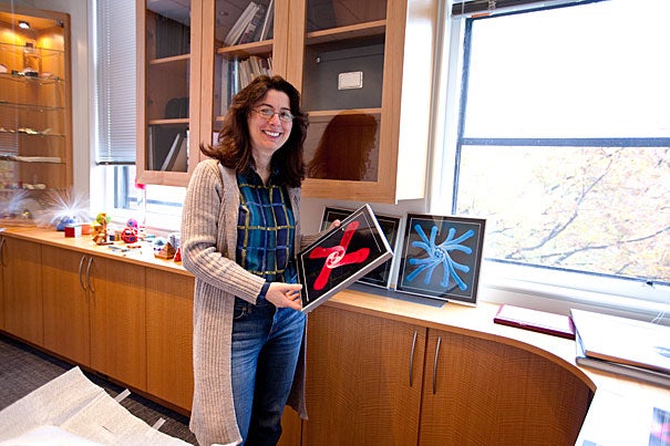 Harvard Professor Joanna Aizenberg is the recipient of the George Ledlie Prize. Provost Alan M. Garber described Aizenberg as having “a remarkable impact not only on the world of science through her research, but also on the entire Harvard community through her exemplary teaching, mentoring, and energy.”