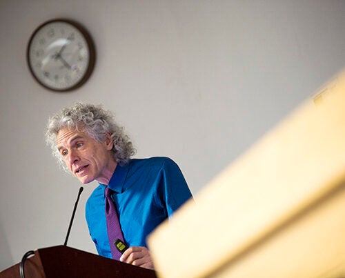 "Anyone who has followed the news knows that this doesn’t appear to be a particularly peaceful time,” said Harvard's Steven Pinker, who argued that global violence is actually on the decline. 