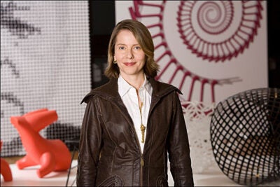 Paola Antonelli, senior curator of architecture and design and director of R&D at the Museum of Modern Art, New York, will lead a discussion on Tuesday at the Graduate School of Design.