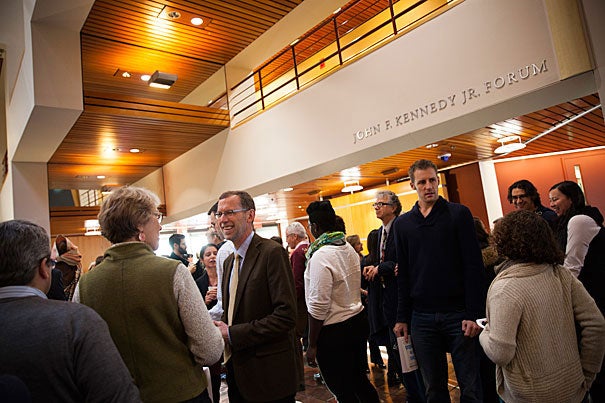 Students, faculty, and staff returned to Harvard Kennedy School this month to welcome the arrival of a new dean, Douglas W. Elmendorf, A.M. ’85, Ph.D. ’89.
