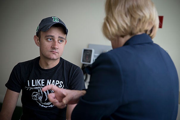 Brenden Whittaker, 22, of Ohio, is a patient with a rare genetic immune disease in a Children's Hospital gene therapy trial. Pediatric Oncology RN, Brenda MacKinnon and Whittaker discuss his progress.