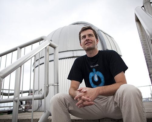 David Charbonneau, professor of astronomy, has been awarded a Blavatnik award for his numerous pioneering discoveries of exoplanets, most notably his discovery of an Earth-like planet orbiting a nearby star, considered the best possible target for future exploration with the world’s most powerful observatories.  