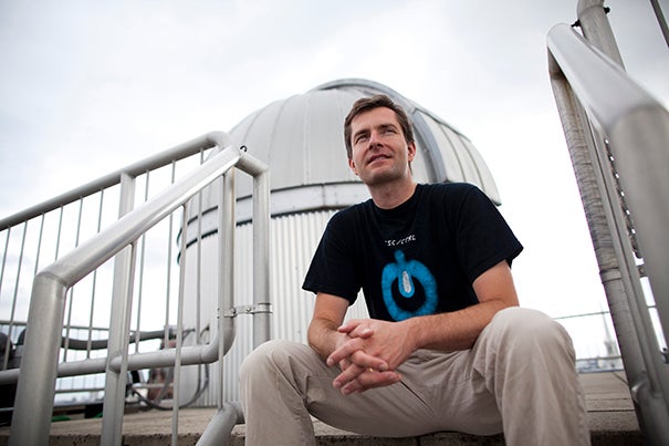 David Charbonneau, professor of astronomy, has been awarded a Blavatnik award for his numerous pioneering discoveries of exoplanets, most notably his discovery of an Earth-like planet orbiting a nearby star, considered the best possible target for future exploration with the world’s most powerful observatories.  