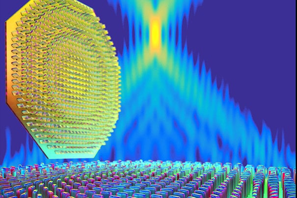 Researchers at the Harvard John A. Paulson School of Engineering and Applied Sciences developed an ultra-thin planar lens.